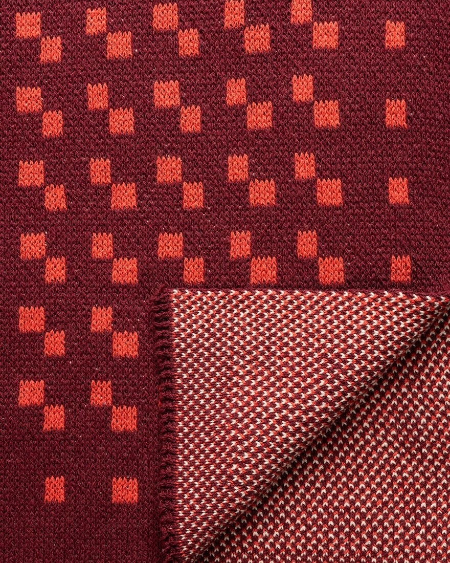 OMGingham Throw - Red ~ PRE-ORDER